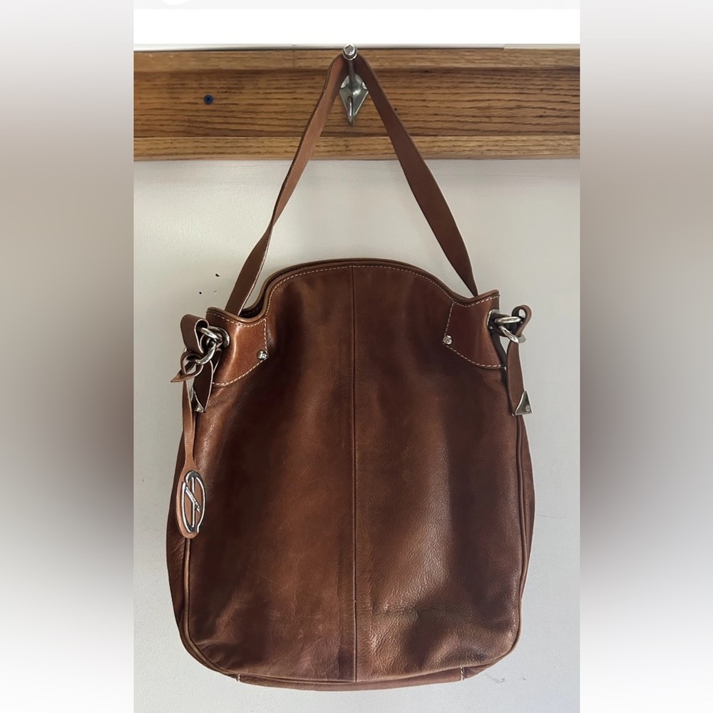 Francesco Biasia leather bag Brown Shoulder Bag